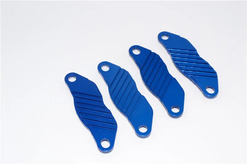 Team Losi 5Ive-T Aluminum Brake Pads - 4Pcs Blue 1