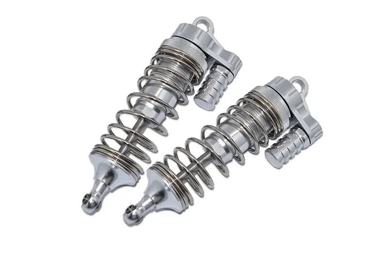 Team Losi 5Ive-T Aluminum L-Shape Dampers 153Mm - 1Pr Silver 1