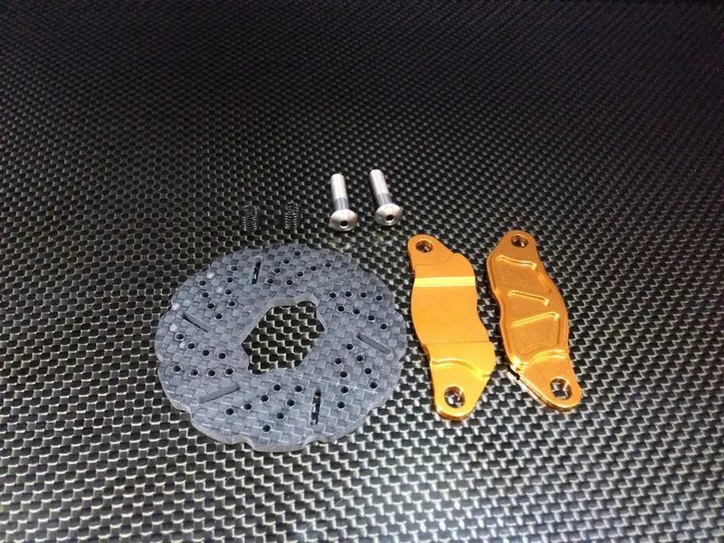 Team Losi 5Ive-T Graphite Brake Disk - 1Pc Black 1