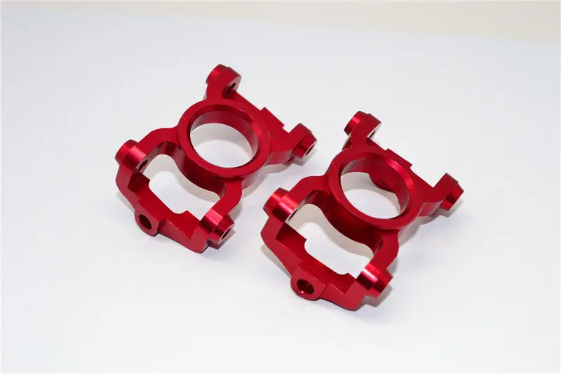Team Losi Lst2 & Lst Xxl Aluminum Front C-Hub - 1Pr Red 1