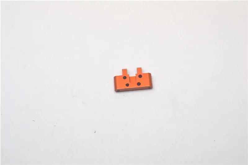 Team Losi Micro T Aluminum Front Arm Bulk - 1Pc Orange 1