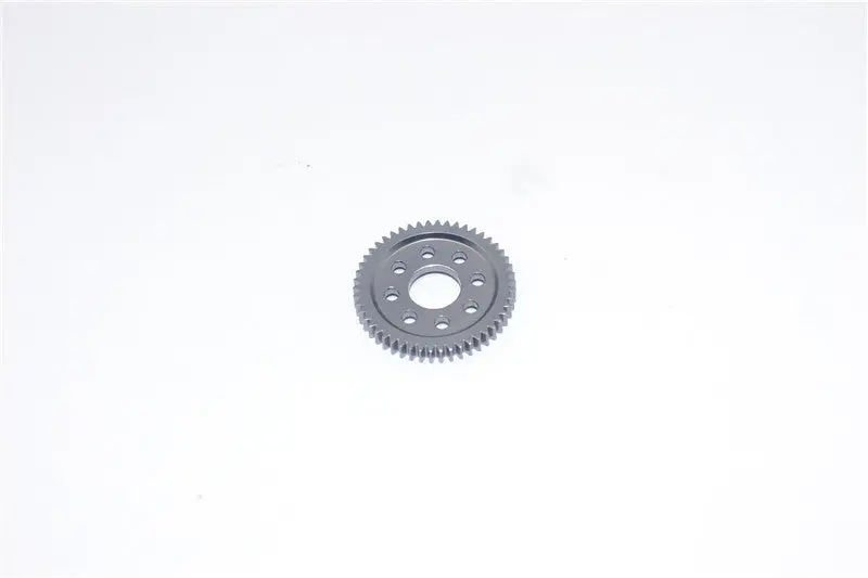 Team Losi Micro T Aluminum Main Gear (50T) -1Pc Gray Silver 1