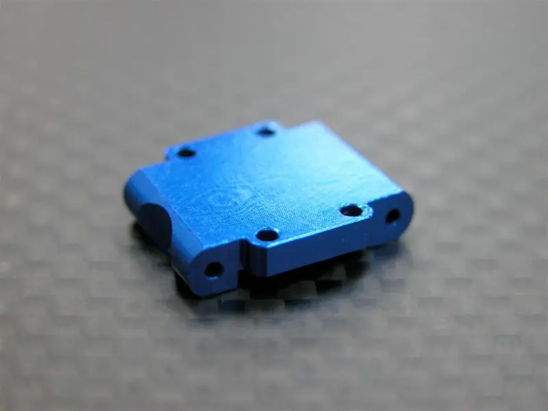 Team Losi Micro T Aluminum Rear Arm Bulk - 1Pc Blue 1