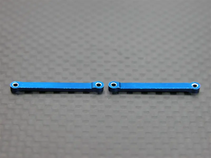 Team Losi Micro T Aluminum Rear Camber Link - 1Pr Blue 1