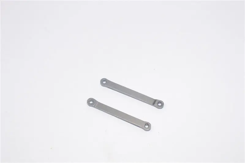 Team Losi Micro T Aluminum Rear Camber Link - 1Pr Gray Silver 1