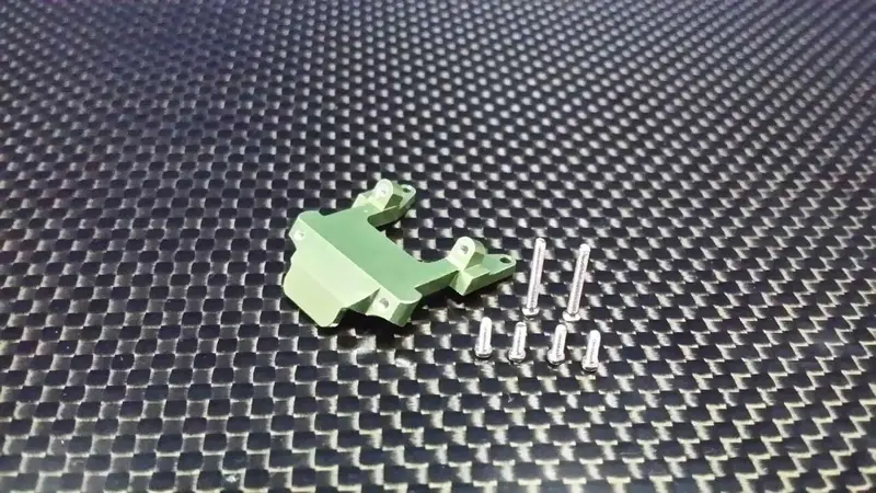 Team Losi Micro T Aluminum Upper Cap With Screws - 1Pc Set Green 1