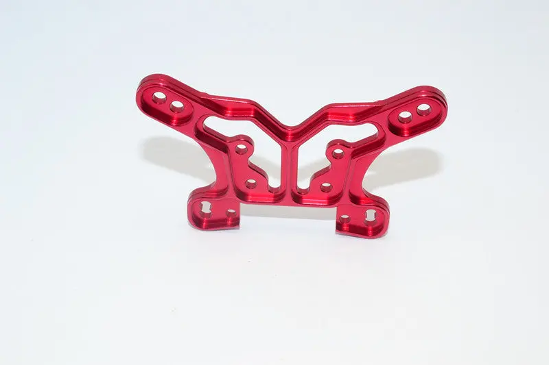 Team Losi Mini 8Ight & 8Ight-T Aluminum Rear Shock Tower (Thicker) - 1Pc Set Red 1
