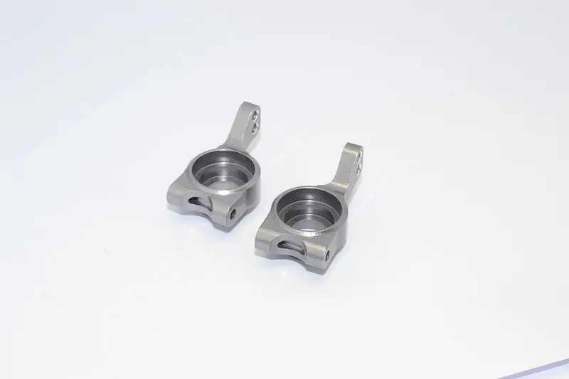 Team Losi Mini 8Ight & 8Ight-T Rear Knuckle Arm - 1Pr Set Gray Silver 1