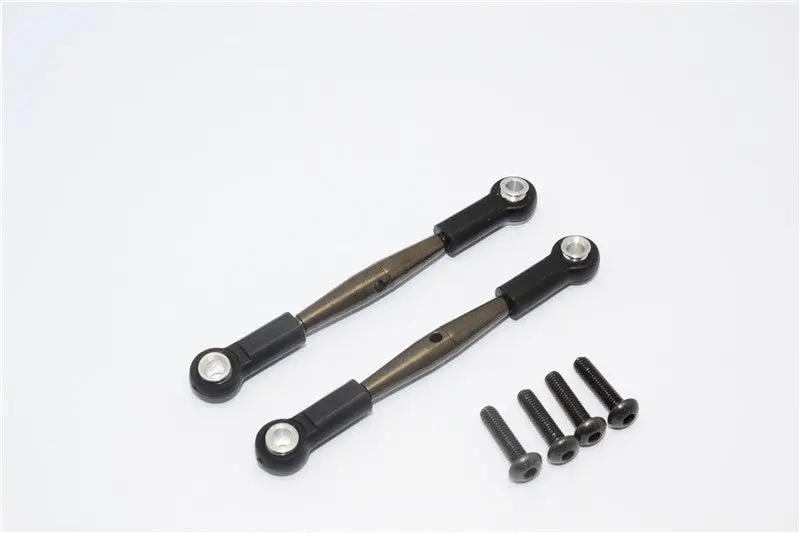 Team Losi Mini 8Ight-T Truggy Spring Steel Steering Tie Rod With Plastic Ends - 1Pr Set 1