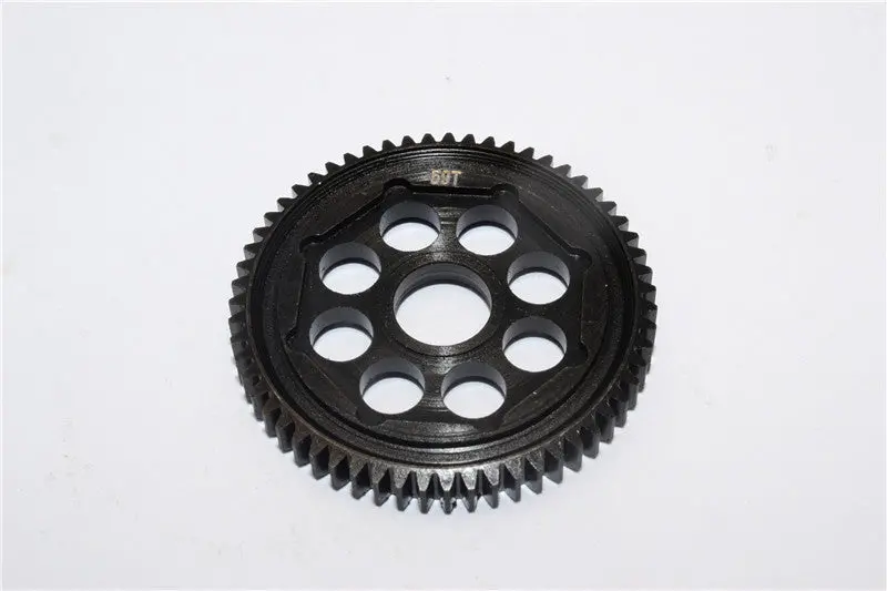 Team Losi Mini 8Ight-T Truggy Steel #45 Main Gear (59T) - 1Pc Black 1