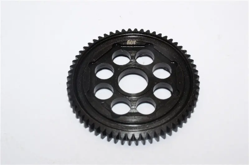 Team Losi Mini 8Ight-T Truggy Steel #45 Main Gear (60T) - 1Pc Black 1