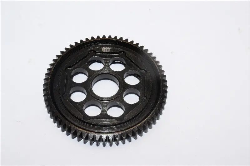 Team Losi Mini 8Ight-T Truggy Steel #45 Main Gear (61T) - 1Pc Black 1