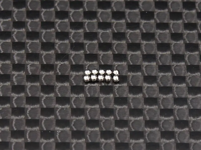 Team Losi Mini-T Ball Differential's Completed Thrust Ball Set - 1 Set (Dsmt100/Ii, Dsmt100a/Ii) Silver 1