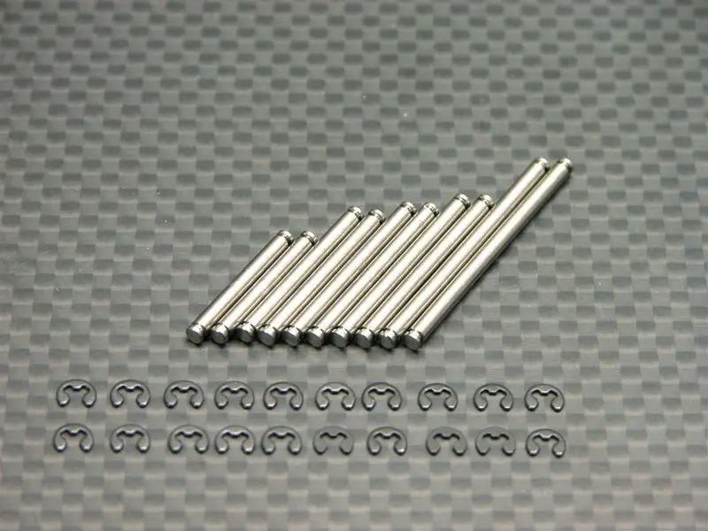 Team Losi Mini-T Titanium Completed Hinge Pins - 5 Prs 1