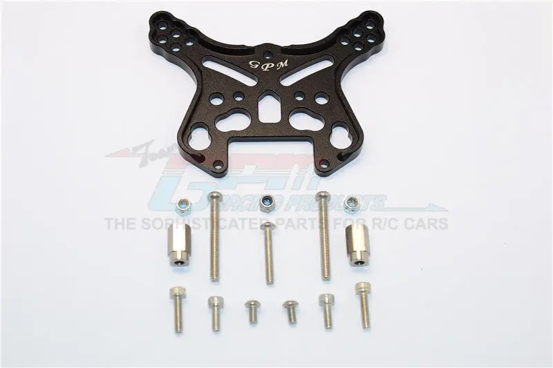 Team Magic E6 Iii Hx (Tm505005) Aluminum Front Or Rear Adjustable Damper Mount - 1Pc Black 1