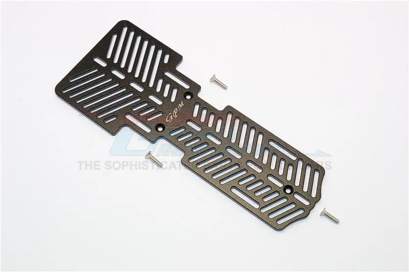 Thunder Tiger Kaiser Xs Aluminum Battery & Electronic Components Holder (3Mm Thick) - 1Pc Set Black 1