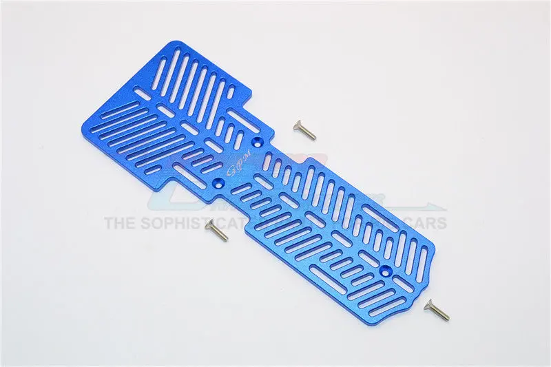 Thunder Tiger Kaiser Xs Aluminum Battery & Electronic Components Holder (3Mm Thick) - 1Pc Set Blue 1
