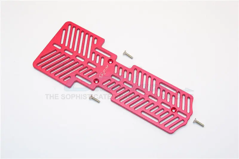 Thunder Tiger Kaiser Xs Aluminum Battery & Electronic Components Holder (3Mm Thick) - 1Pc Set Red 1