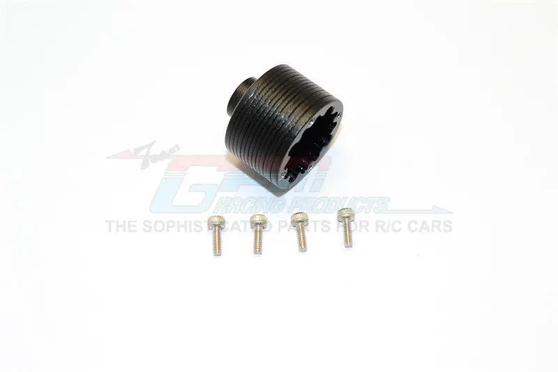 Thunder Tiger Kaiser Xs Aluminum Differential Casing - 1 Set Black 1