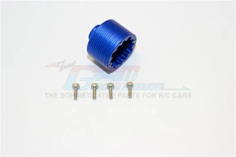 Thunder Tiger Kaiser Xs Aluminum Differential Casing - 1 Set Blue 1
