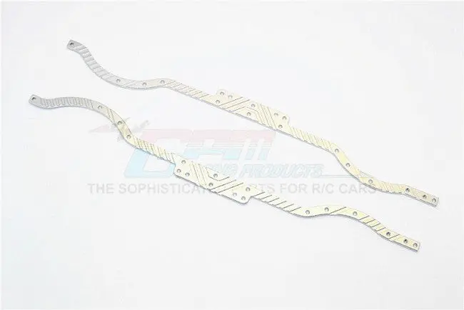 Thunder Tiger Kaiser Xs Aluminum Frame From Front To Back Full Length - 2 Pcs Set Silver 1