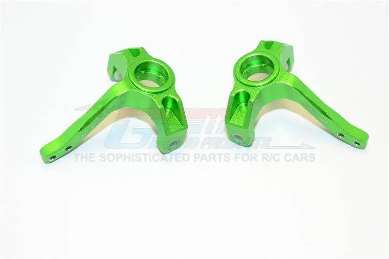 Thunder Tiger Kaiser Xs Aluminum Front Knuckle Arm - 1Pr Green 1