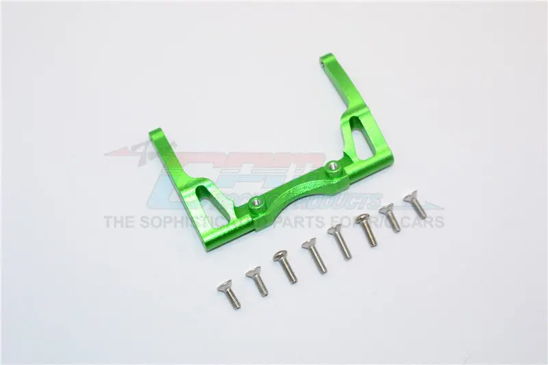Thunder Tiger Kaiser Xs Aluminum Front/Rear Chassis Stabilized Mount - 1Pc Set Green 1