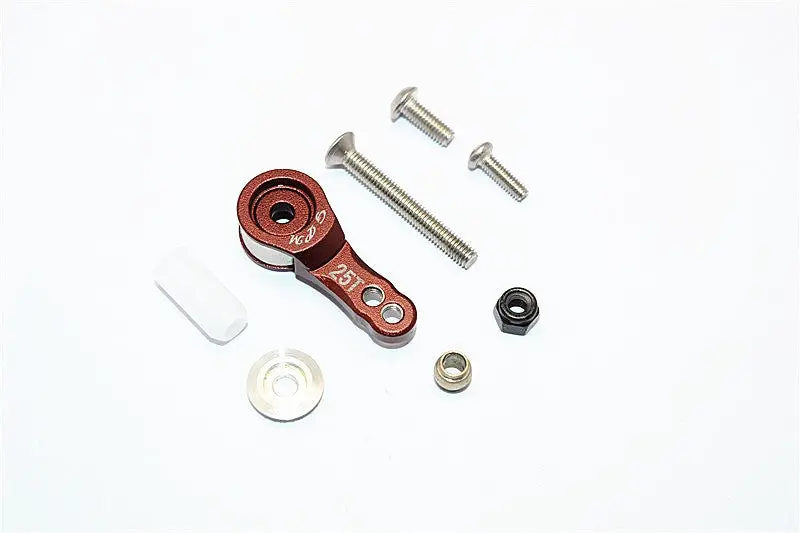 Thunder Tiger Kaiser Xs Aluminum Hi-Torque Servo Saver For 25T Spline Output Shaft - 1Pc Set Brown 1