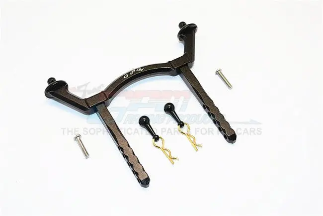 Thunder Tiger Kaiser Xs Aluminum Rear Body Post Mount - 1 Set Black 1