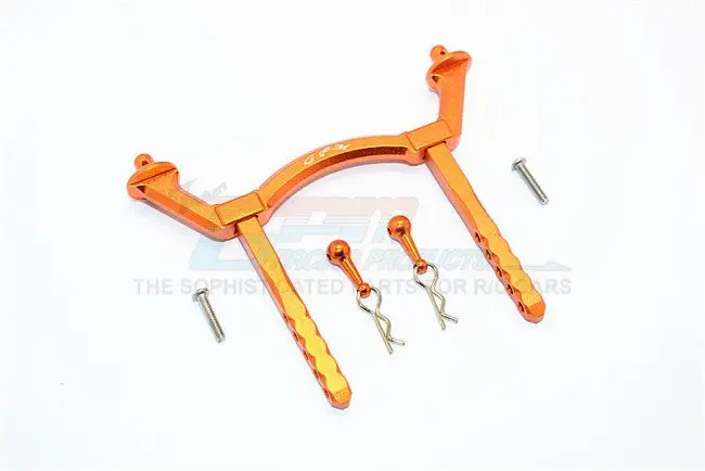 Thunder Tiger Kaiser Xs Aluminum Rear Body Post Mount - 1 Set Orange 1