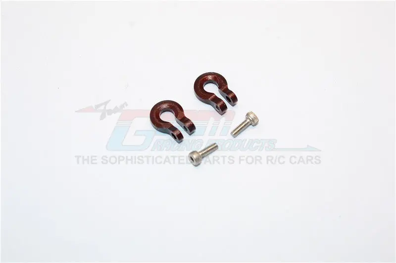 Thunder Tiger Kaiser Xs Aluminum U Shape Hook - 2Pcs Set Brown 1