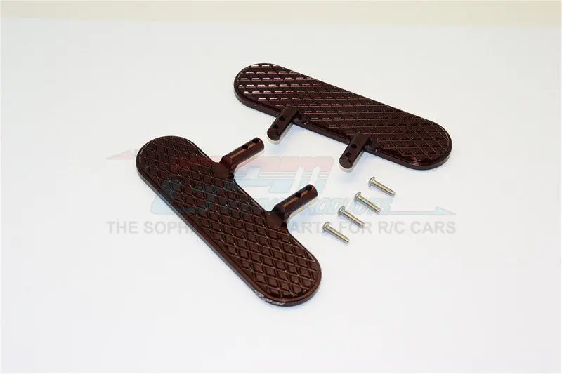 Thunder Tiger Kaiser Xs Aluminumexterior Trail (Diamond Pattern) - 1Pr Set Brown 1