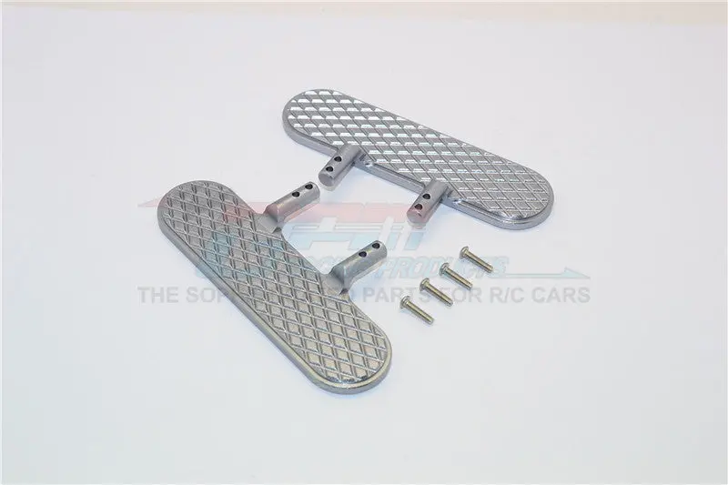 Thunder Tiger Kaiser Xs Aluminumexterior Trail (Diamond Pattern) - 1Pr Set Gray Silver 1
