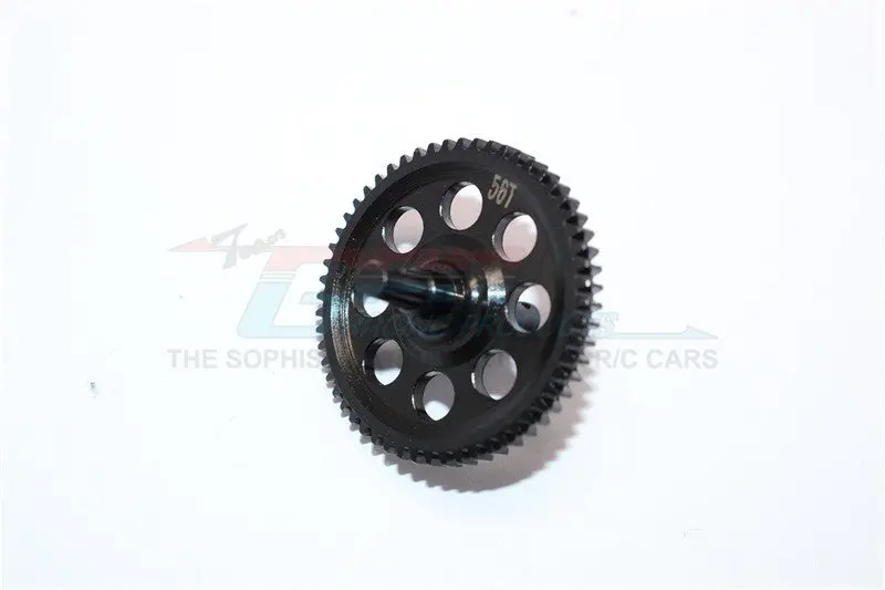 Thunder Tiger Kaiser Xs Steel #45 Spur Gear 56T- 1Pc Black 1