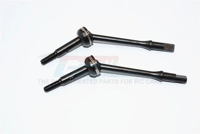 Thunder Tiger Kaiser Xs Steel#45 Front Cvd Drive Shaft - 1Pr Black 1