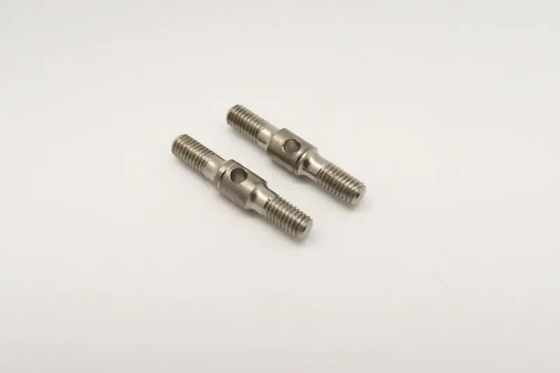 Titanium Cylinderical Turn Buckles 10Mm Long Axle With 6Mm Long M3 Thread - 1Pr 1