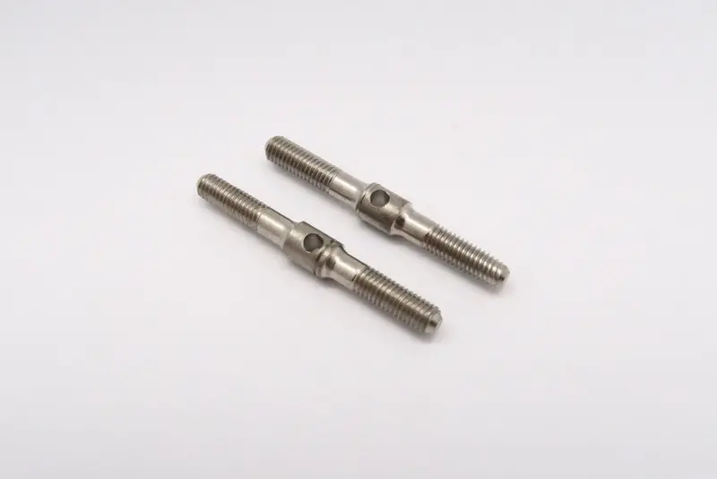 Titanium Cylinderical Turn Buckles 13Mm Long Axle With 9Mm Long M3 Thread - 1Pr 1