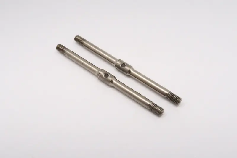 Titanium Cylinderical Turn Buckles 44Mm Long Axle With 9Mm Long M3 Thread - 1Pr 1