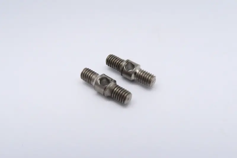 Titanium Cylinderical Turn Buckles 5Mm Long Axle With 4Mm Long M3 Thread - 1Pr 1