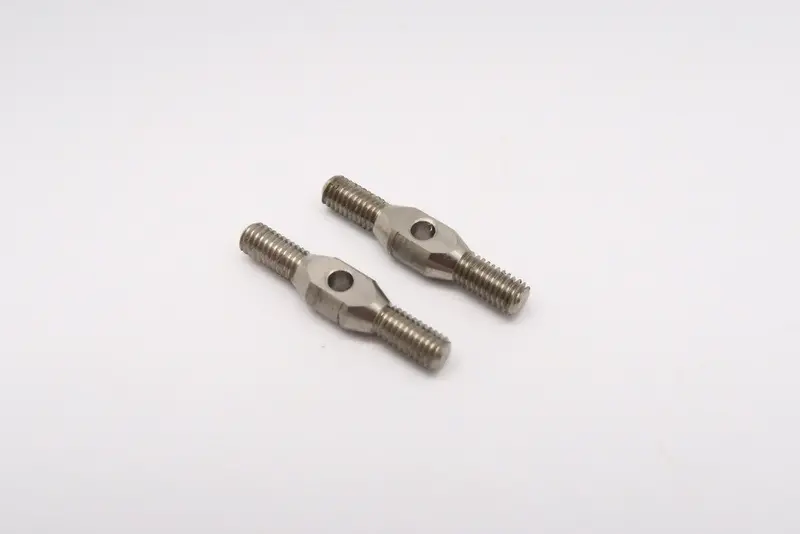 Titanium Flat Trn Buckles 9Mm Long Axle With 6Mm Long M3 Thread - 1Pr 1