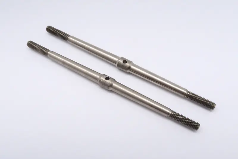 Titanium Special Cylinderical Turn Buckles 68Mm Long Axle With 13Mm Long M4 Thread - 1Pr 1