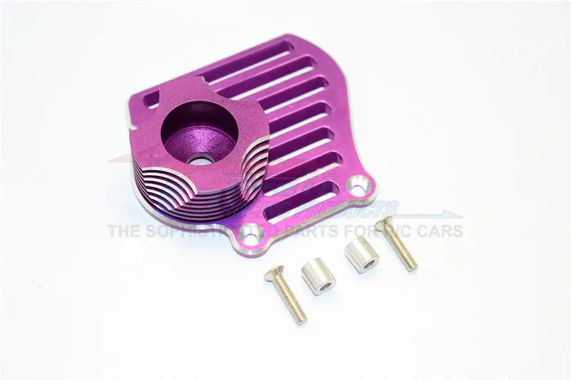 Top Cover + 8 Heatsink For 12 Cv Engine - 1 Set Purple 1