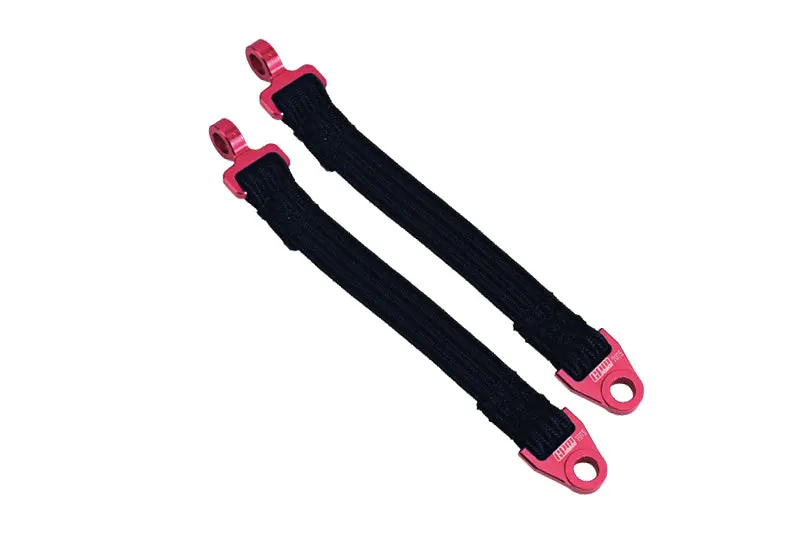 Travel Limit Straps 108Mm For Rear Suspension Suitable For Traxxas 1:7 Udr Unlimited Desert Racer Pro-Scale 4X4 85086-4 85076-4 Upgrades - Red 1