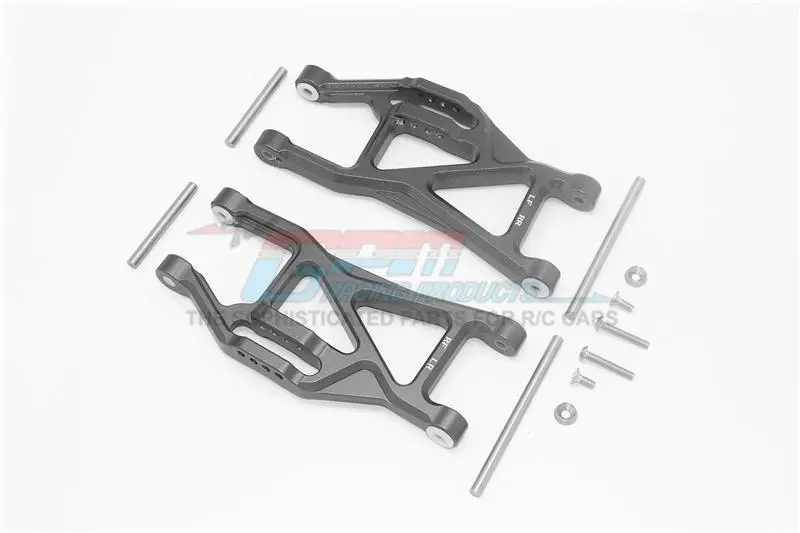 Traxxas 1/10 Maxx 4Wd Monster Truck Aluminium Front Or Rear Lower Arms - 1Pr Set Black 1