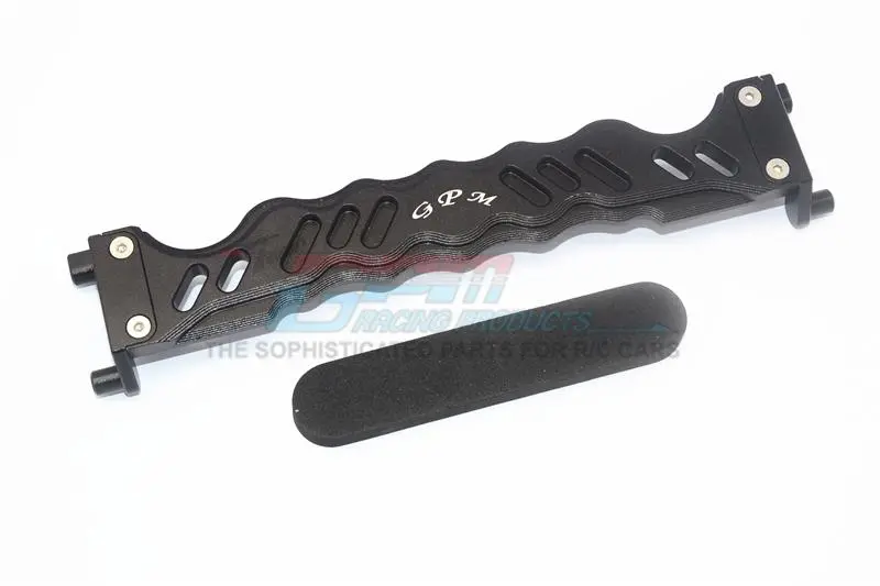 Traxxas 1/10 Maxx 4Wd Monster Truck Aluminum Battery Hold-Down - 2Pc Set Black 1
