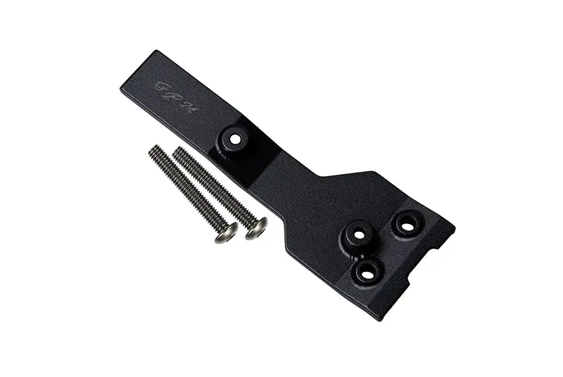 Traxxas 1/10 Maxx 4Wd Monster Truck Aluminum Rear Chassis Link Protector - 1Pc Set Black 1