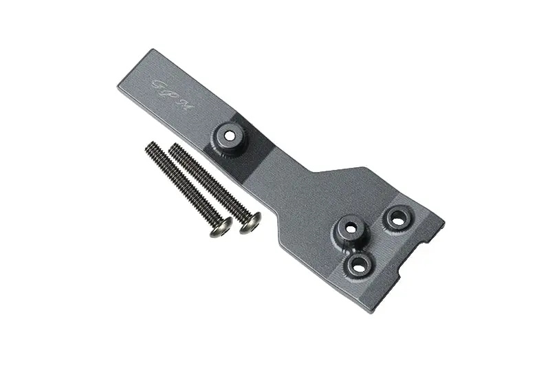 Traxxas 1/10 Maxx 4Wd Monster Truck Aluminum Rear Chassis Link Protector - 1Pc Set Gray Silver 1