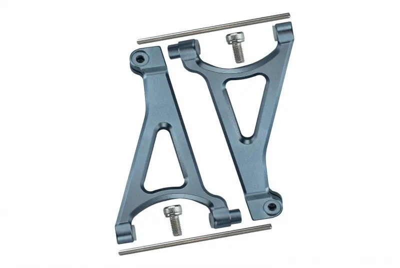 Traxxas 1/16 Mini E-Revo Aluminum Front Upper Arm - 1Pr Set Gray Silver 1
