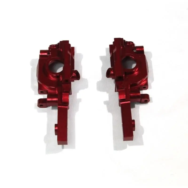 Traxxas 1/16 Mini E-Revo Aluminum Rear Gear Box - 2Pc Set Red 1