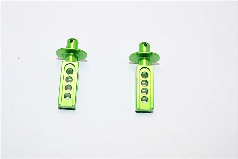 Traxxas 1/16 Mini E-Revo, Mini Slash Aluminum Front Body Post - 1Pr Green 1